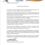 comunicado