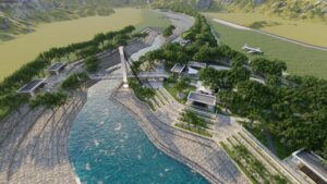 Render del proyecto Ecoparque del Río Gratapurí