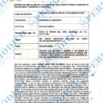 Contrato otorgado por la alcaldía de Pailitas al Consorcio La Frontera II.