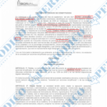 Constitución de la empresa Borval S.A.S