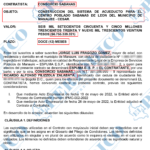 Contrato N. 002 construcción del sistema de acueducto