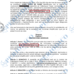 Acta constitutiva de KGF INTERVENTORIAS S.A.S.