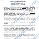 Constitución de Constru Buganvillas S.A.S Zomac