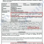 Acta modificatoria firmada el 5 de septiembre